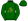 Dark Green Gold Bike Motif