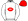 White Red Lips Red Cap White Pom Pom