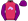 Cerise Mauve Horse Head Purple Sleeves & Cap