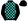 Black & Turquoise Checks