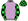 Lilac Lime Green & Black Checked Sleeves & Cap