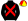 Black Red & Yellow Crossed Sashes Red & Yellow Quartered Cap Black Peak & Pom Pom