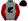 Grey Black Jumping Barramundi Red & Black Striped Sleeves Black Cap