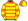 Orange & Yellow Hoops Quartered Cap