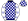 Navy Blue & White Checks White Sleeves With Navy Horseshoes Checked Cap