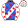 Royal Blue White Sash With Red Stars White & Red Stars Sleeves & Cap