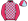 Cerise Light Blue Checks Quartered Cap