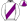 White Purple Sash & Quartered Cap