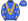 Royal Blue Old Gold Letter V & Horse Motif Stars On Sleeves Horse Motif On Cap