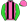 Hot Pink Black Braces Lime Green Sleeves Hot Pink Cap Lime Green Peak Black Seams & Pom Pom