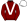 Maroon White V & Cap