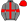 Grey Red Cross Armbands & Cap