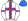 White Red & Blue Checked Cross Red & Blue Checked Armbands Blue Cap