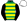 Emerald Green Yellow & Black Hoops Black Sleeves White Cap