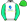 White Lime Green & Aqua Vardy Thoroughbreds Logo Striped Sleeves Lime Green Cap
