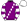 Purple White Diamond Sash & Sleeves Purple Hoops White Cap