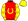 Red Yellow Horseshoe & Sleeves Red Horseshoes Horseshoe Cap