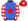 Royal Blue Red Star Red & White Diamonds Sleeves Red & White Star Cap