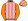 Orange Mauve Stripes Orange & Mauve Striped Cap
