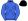 Royal Blue Black Circles & Cap