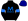 Black Blue Mobeca Logo & Armbands Dark Blue Cap