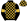 Black & Gold Checks Black Sleeves Gold Armbands