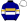 Dark Blue Gold & White Band & Armbands Black Collar & Cuffs White Cap