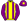 Yellow Purple Braces Sleeves & Cap Yellow Star