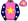 Hot Pink Yellow Star Navy Blue & Yellow Stars Sleeves Hot Pink & Yellow Star Cap