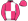 Pink White Quarters