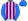 White Purple Stripes Blue Sleeves & Cap