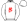 White Red Rose Vine Motif