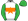 White Orange Star Green Sleeves Orange Bands Green Cap