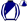 Deep Navy Blue White Diagonal Half Striped Sleeves Quartered Cap