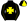 Black Yellow Maltese Cross Seams Sleeves Quartered Cap
