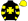 Black Yellow Maltese Cross Yellow Hoops On Sleeves Yellow Cap
