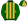 Dark Green Gold Stripes Quartered Cap