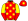 Red Yellow Stars & Halved Sleeves Red & Yellow Star Cap