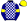 Dark Blue White Checks Yellow Armbands & Cap Dark Blue Peak