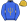Royal Blue Gold Trident & Cap