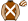 Brown White Crossed Sashes Striped Sleeves & Cap