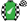 Green White Fern Black & White Checked Sleeves & Cap