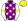 Purple White Stars & Sleeves Yellow Armbands & Cap