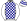 White White & Navy Blue Checked Hoops White & Navy Blue Checked Hoops Cap Navy Blue Pom Pom