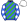 Royal Blue Green Diagonal Stripes White Diamond Striped Sleeves White Cap