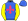 Royal Blue Pink Fleur De Lys Yellow Sleeves