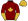 Maroon Gold Maple Leaf Halved Sleeves Gold Cap