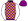 Purple & Old Gold Checks White Sleeves Purple Cap
