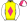 Yellow Pink Diamond White Sleeves Quartered Cap