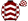 Maroon White Chevrons Checked Sleeves & Cap